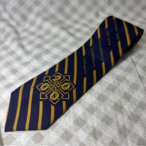 Vintage Russell-Hampton Co. Men's Rotary International 2000 Blue Tie